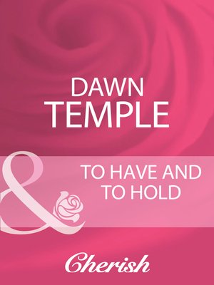 cover image of To Have and to Hold